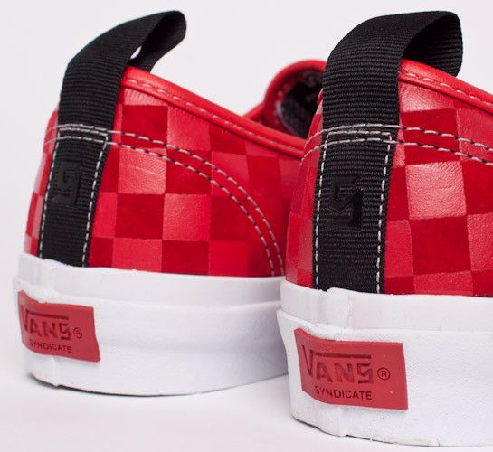 Wall Street Authentic 69 Pro Sneaker Vans Rød Hvid