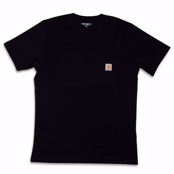 S/S Pocket T-Shirt - Carhartt - Black