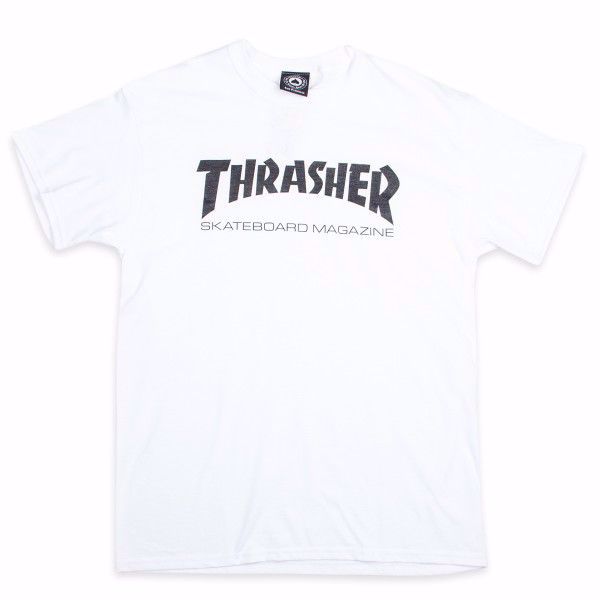 Skate Mag T-Shirt - Thrasher - White
