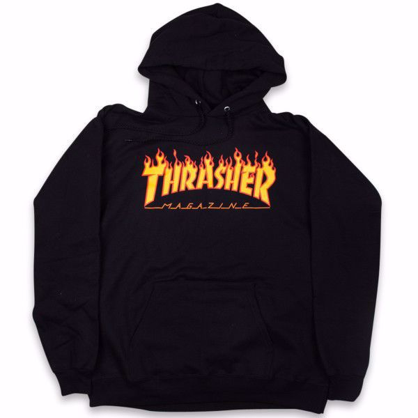 Flame Hood - Thrasher - Black