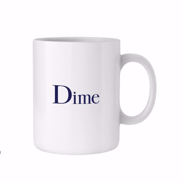 Classic Logo Mug - Dime - White