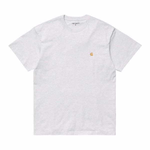 S/S Chase T-Shirt - Carhartt - Ash Heather