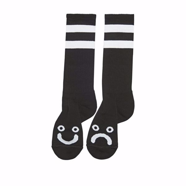 Happy Sad Sock - Polar - Black