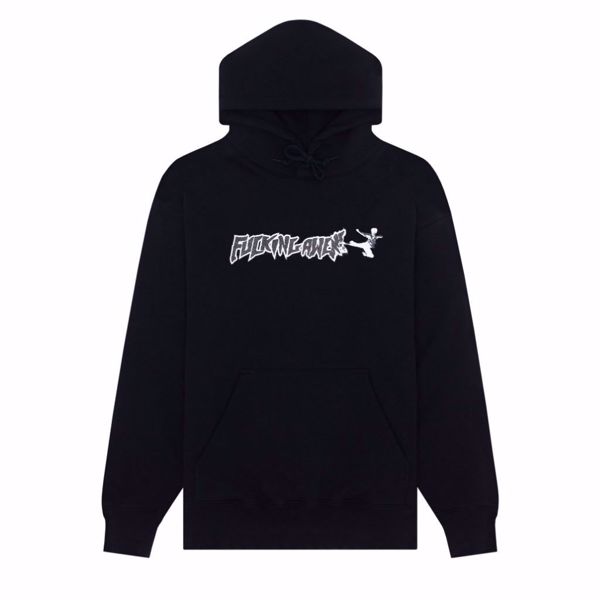 Karate Hoodie - Fucking Awesome - Black
