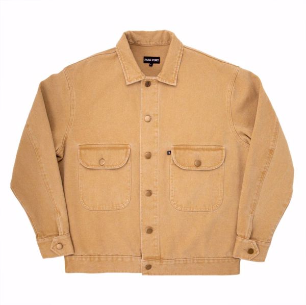 WORKERS JACKET - PASS-PORT - SAND
