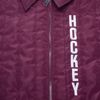 V.2 Hockey Quilted Work Jacket - Hockey - Wine