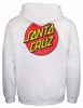 Classic Dot Zip Hood - Santa Cruz - Athletic Heath