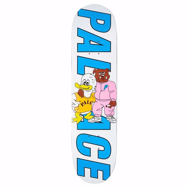 Duck & Dog - Palace Skateboards - White