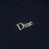 Wave Cable Knit Sweater - Dime - Navy