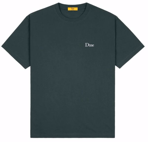 Classic Small Logo T-Shirt - Dime - Dark Teal