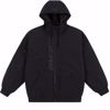 Quilted Hooded Jacket - Dime - Black