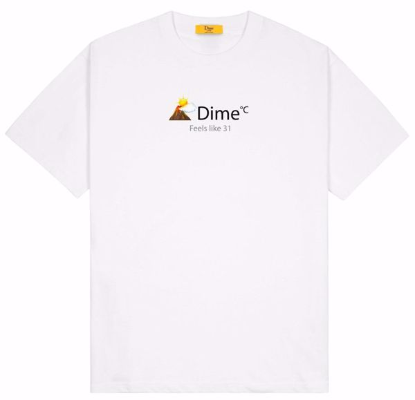 Weather T-Shirt - Dime - White