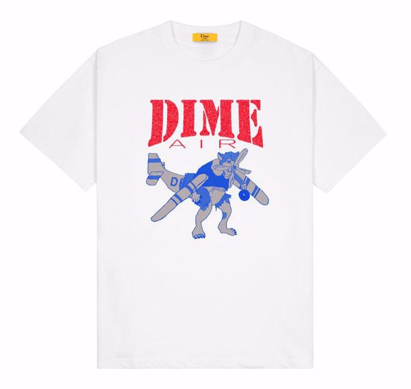 Dime Air T-Shirt - Dime - White
