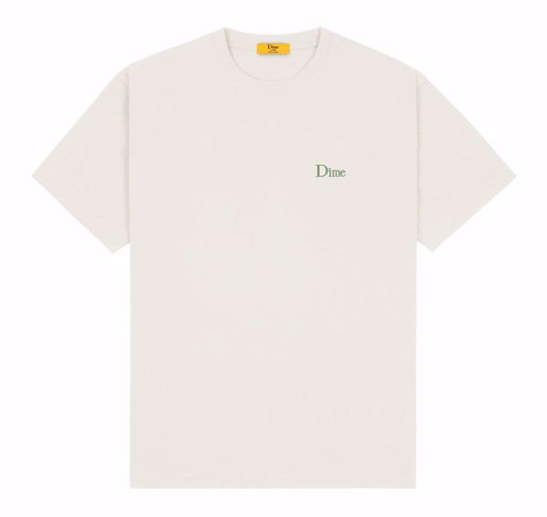Classic Small Logo T-Shirt - Dime - Rice