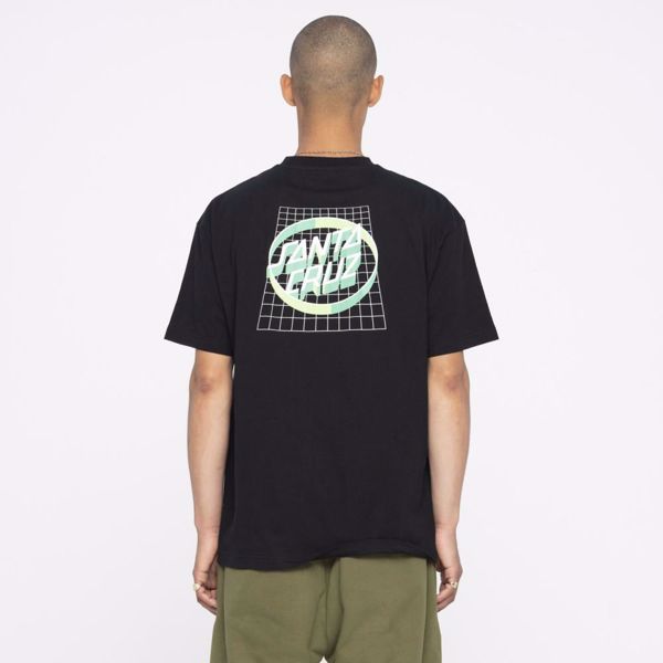 Realm Dot T-Shirt - Santa Cruz - Black