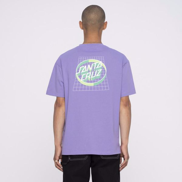 Realm Dot T-Shirt - Santa Cruz - Purple