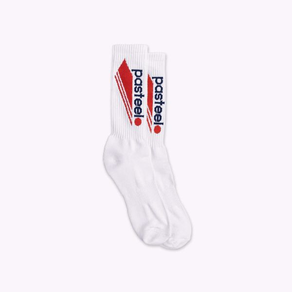 O.G. Socks - Pasteelo - White/Red