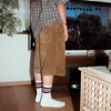 Big Boy Cord Shorts - Polar - Brass