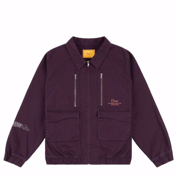 Tom Bomber Jacket - Dime - Plum