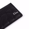Quilted Cardholder - Dime - Black