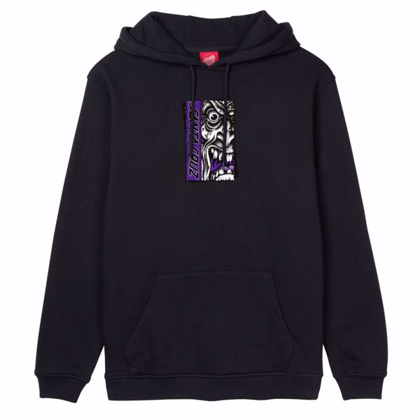 Roskopp Rigid Face Front Hoodie - Santa Cruz - Blk