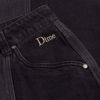 Blocked Relaxed Denim Pants - Dime - Black Washed