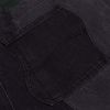 Blocked Relaxed Denim Pants - Dime - Black Washed