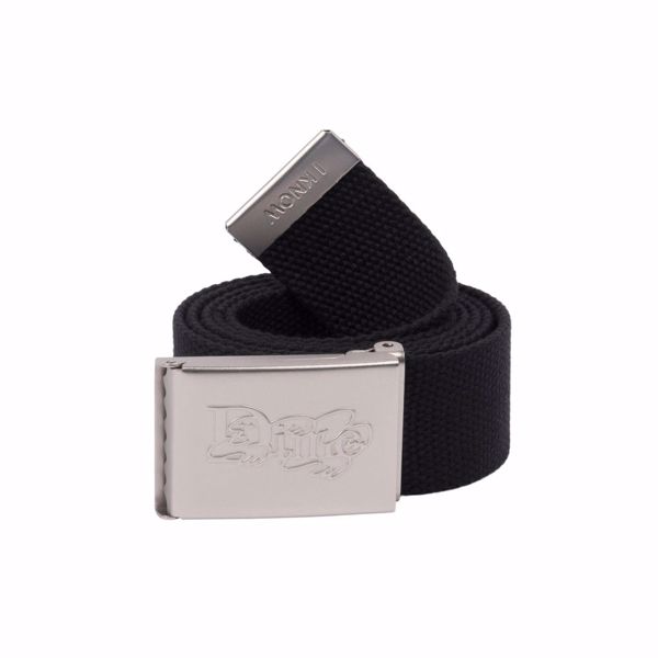 Classic Web Belt - Dime - Black