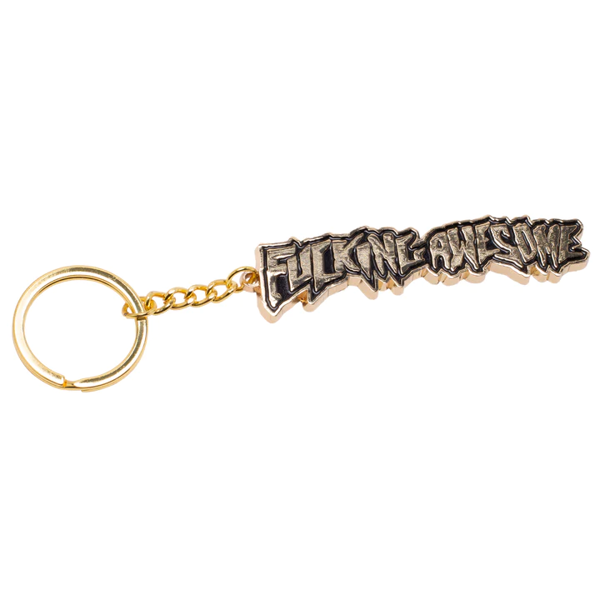 FA Stampe Keychain - Fucking Awesome - Gold