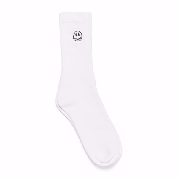 Mono Smiler Socks - Civilist - White