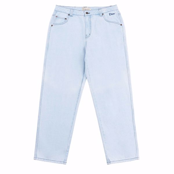 Classic Relaxed Denim Pants - Dime - Faded Blue