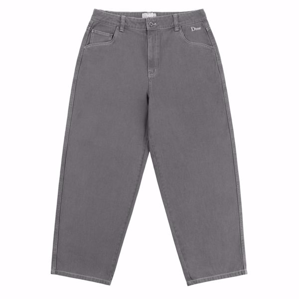 Classic Baggy Denim Pants - Dime - Dark Grey