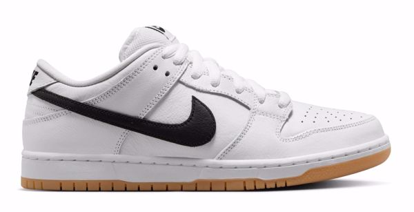 Dunk Low Pro - Nike SB - White/Black/Gum