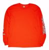 Split Stamp Long Sleeve - Fucking Awesome - Orange