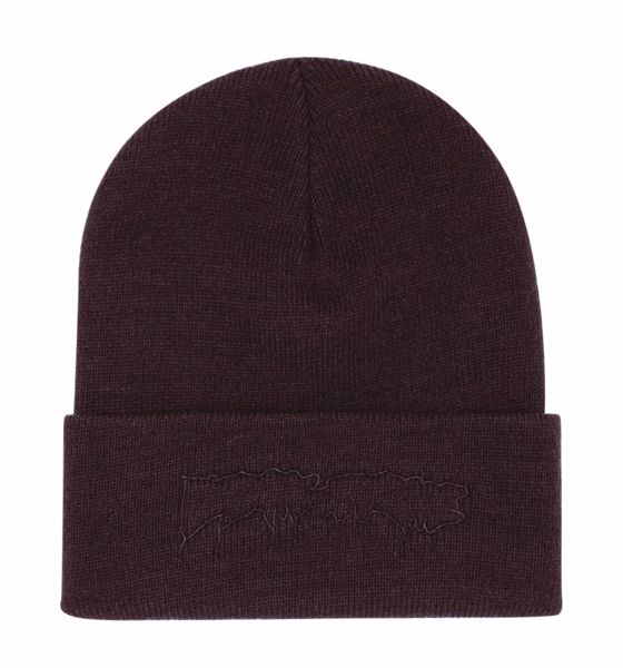 Drip Embroidered Beanie - Fucking Awesome - Black