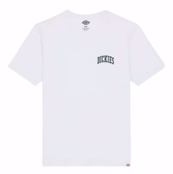 Atkin Chest Tee - Dickies - White/Green