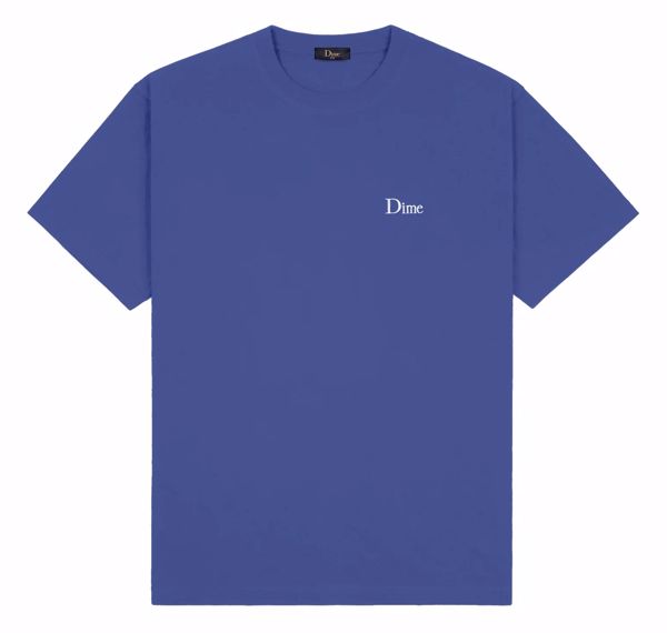 Classic Small Logo T-Shirt - Dime - Indigo