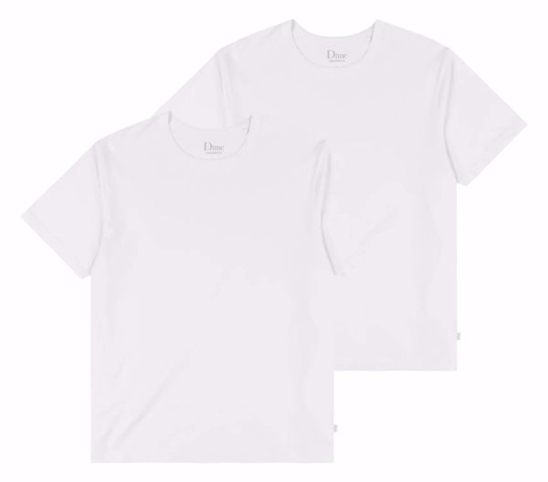 Dime 2 Pack T-Shirt - White