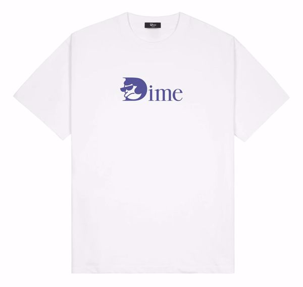 Dime X Classic Grip T-Shirt - White