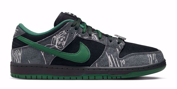 There Skateboards X Nike SB QS - Black/Green/White