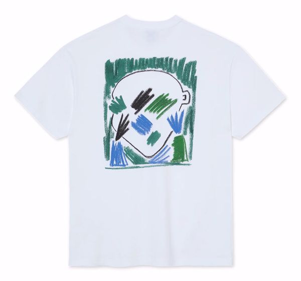 Portrait Tee - Polar - White