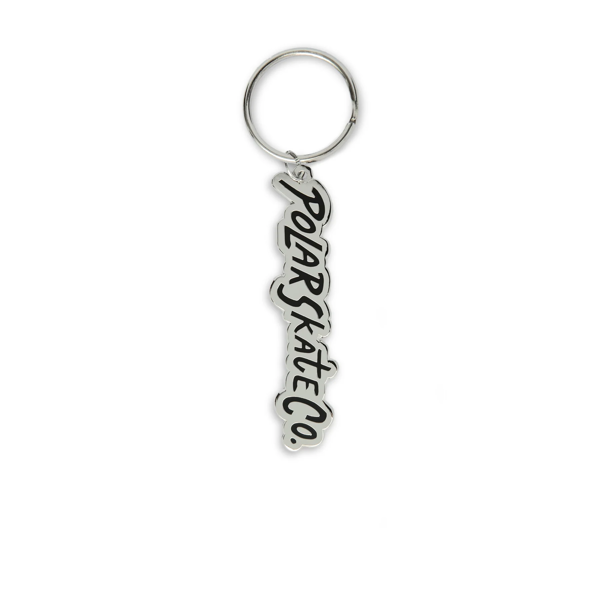 Surf Logo Key Chain - Polar - Silver