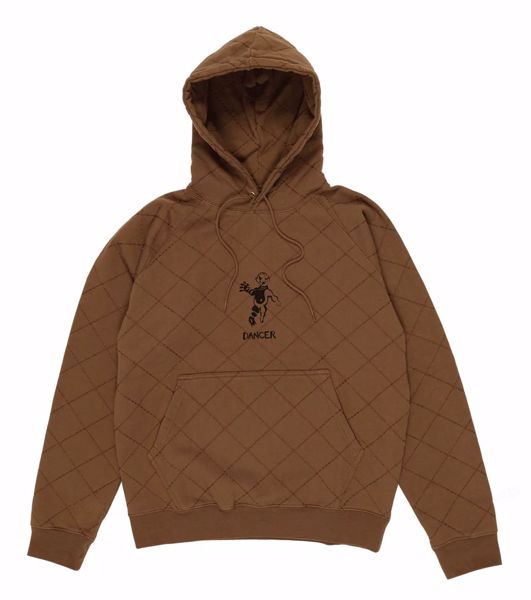 OG Diamond Stitch Hoodie - Dancer - Brown