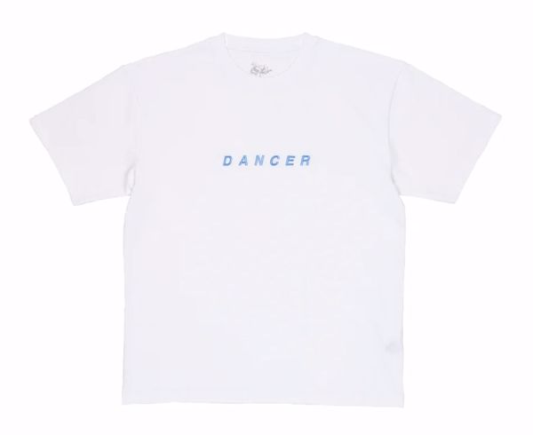 Oblique Tee - Dancer - White