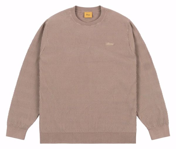 Wave Cable Knit - Dime - Tan