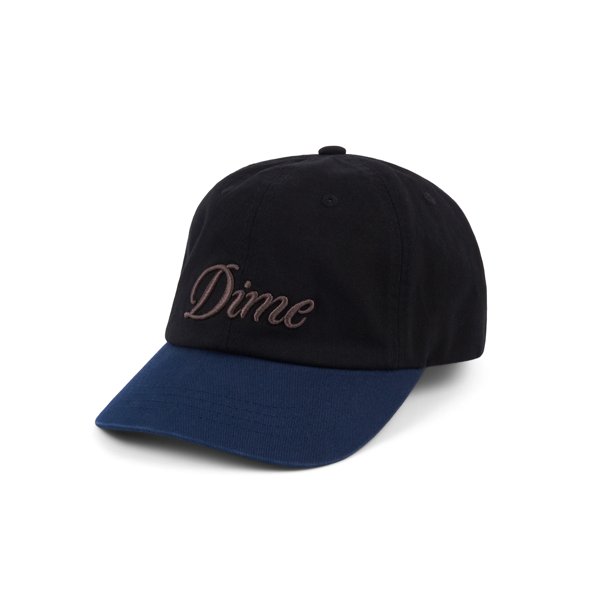 Cursive Low Pro Cap - Dime - Black/Midnight