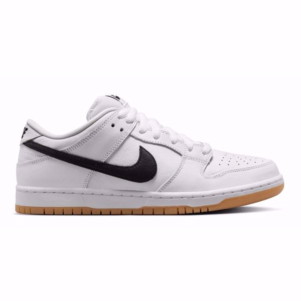 Dunk Low Pro - Nike SB - White/Black/Gum