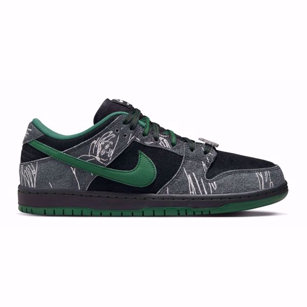 There Skateboards X Nike SB QS - Black/Green/White