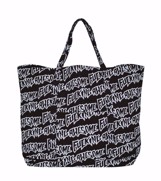 AOP Stamp Logo Large Tote Bag - Fucking Awesome